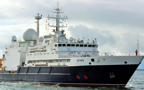 Російський розвідувальний корабель шпигував за підводними кабелями Європи, - FT